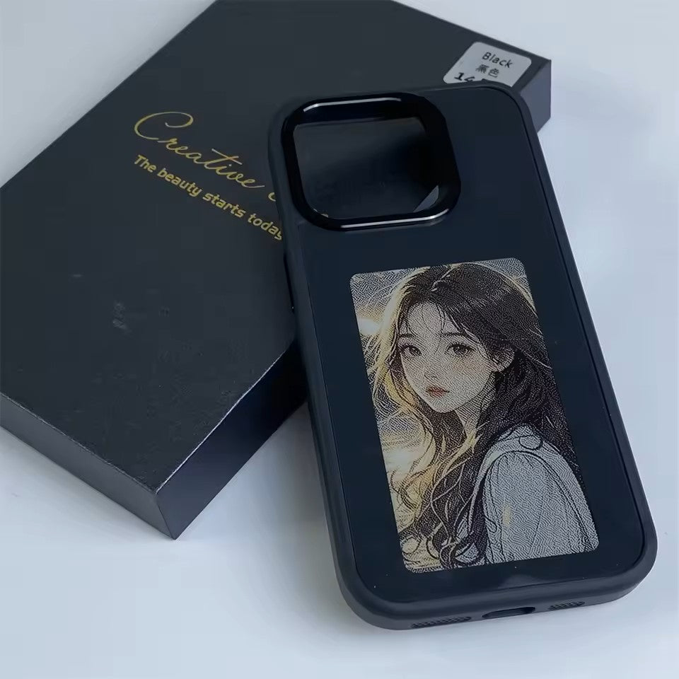 Smart Ink Screen Phone Case for iPhone
